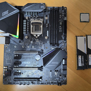 i5 9600k z390 보드셋 튜닝램 16기가