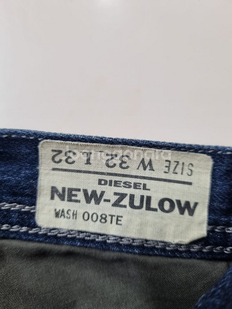 32)디젤 NEW-ZULOW 워싱 데님 생지 일자 명품--5