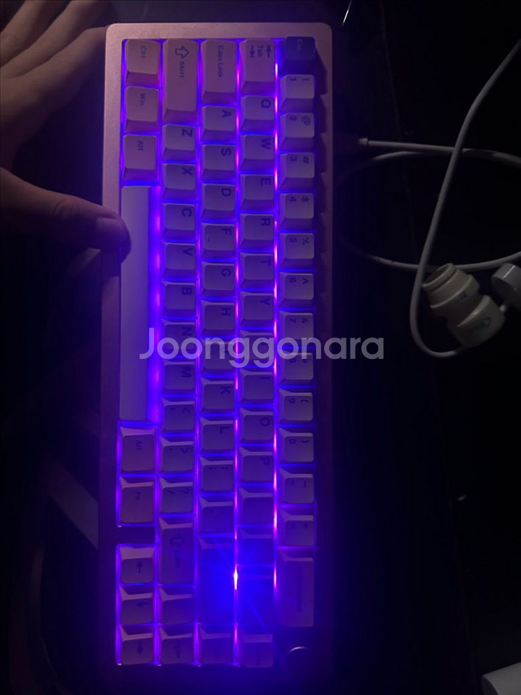 SPM AL66B 알류미늄 커스텀 조약돌 키보드 게이밍--1