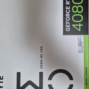 기가바이트 rtx4080 super aero white