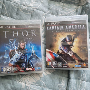 ps3 플스3 토르 & 캡틴 아메리카