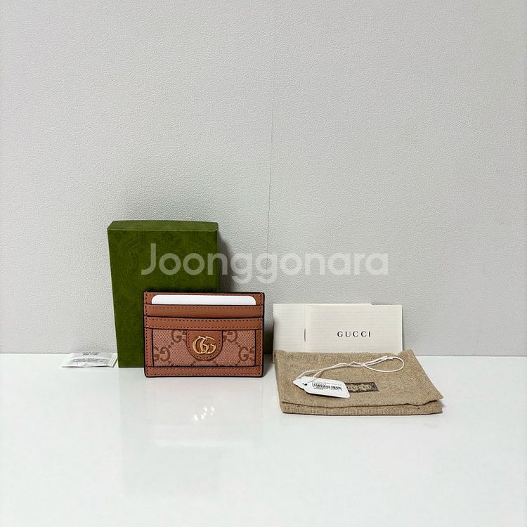 (새상품급) 구찌 GG 오피디아 수프림 카드지갑--0