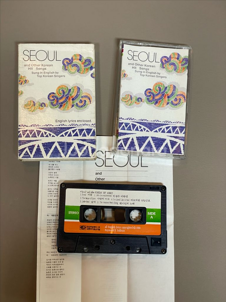SEOUL 1986년 반예문 신부님 가요 테이프--0