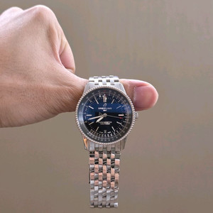 브라이틀링 네비타이머 시계 38mm A17325 검판