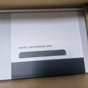 보스 사운드바 550