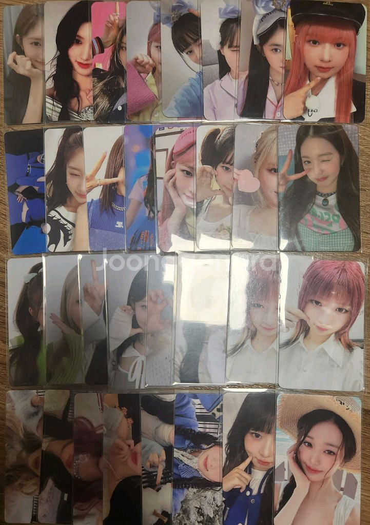 아이브 포카 50장 일괄로 팔아용--0