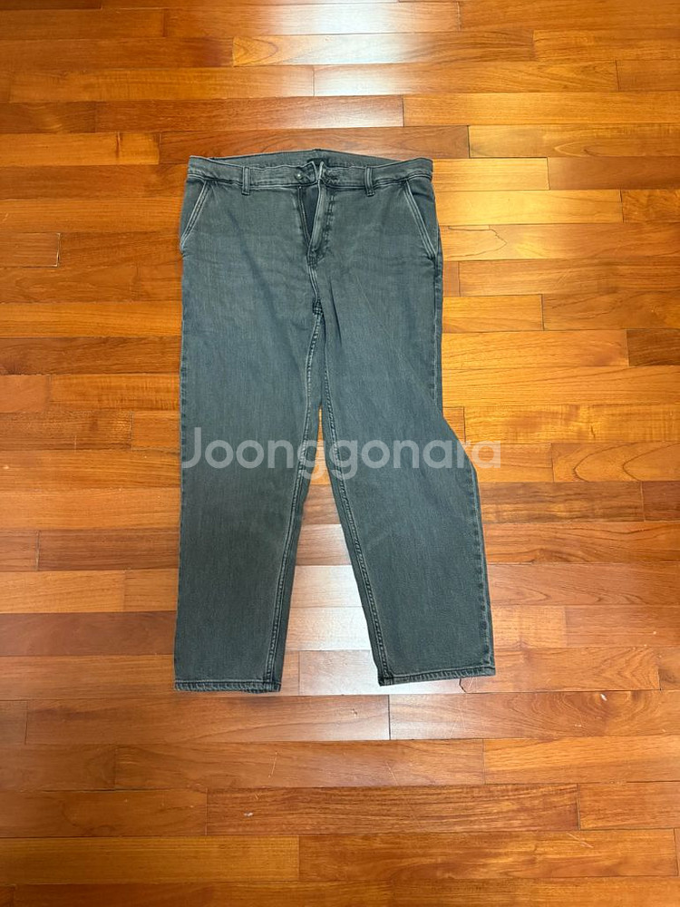 유니클로 릴랙스 앵클진 와이드핏 L--1