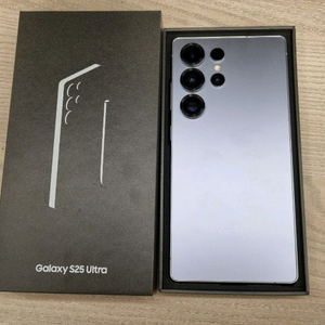 갤럭시 S25 울트라 512 자급제 실버블루 S급
