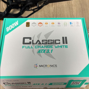 마이크로닉스 Classic II 풀체인지 800W 파워