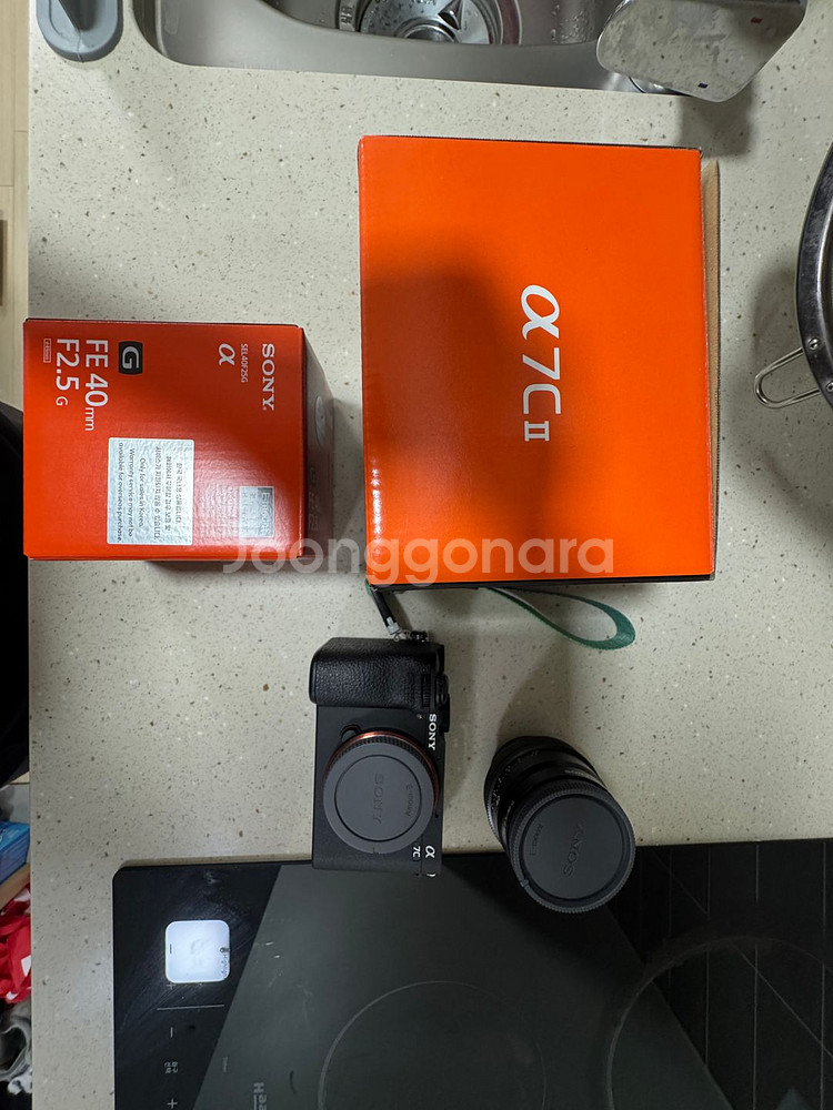 소니 A7C2 미러리스 + SEL40F25G 렌즈 일괄--3