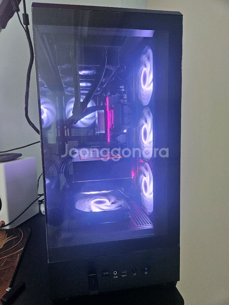 9800x3d 반본체 컴퓨터 데스크탑pc--2