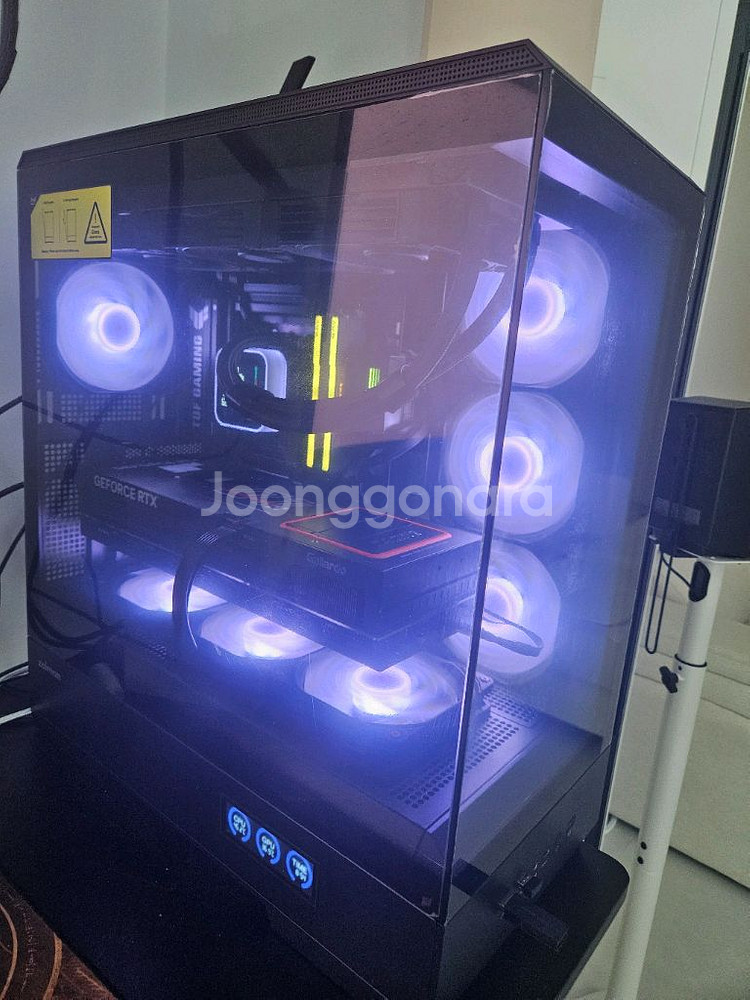 9800x3d 반본체 컴퓨터 데스크탑pc--1