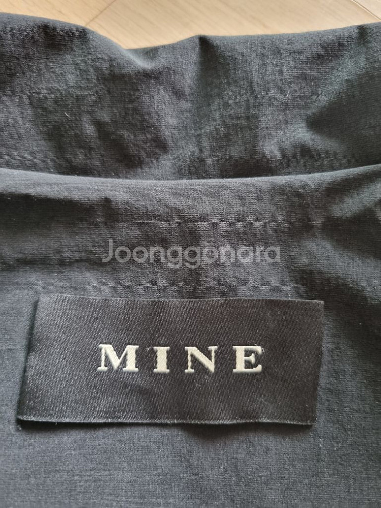 한섬 마인 MINE 트렌치 코트 자켓 원피스 겸용--5