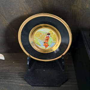 동양풍 접시 장식