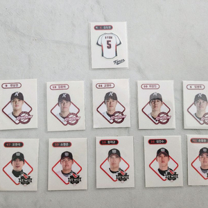 KBO 김도영 국대, 유니폼, 선수, 마스코트 띠부씰