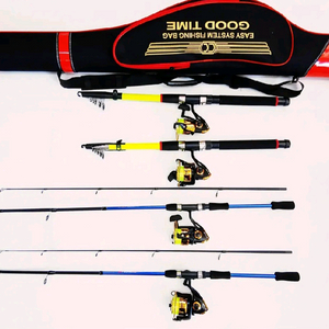 원투낚시대3m 2대+루어대1.8m 2대+릴4대+가방