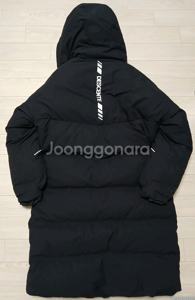데상트 독일팀 벤치코트 롱패딩 105--1
