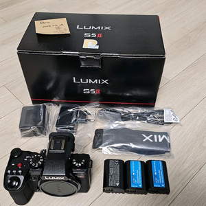 LUMIX S5M2 풀프레임 (배터리 2개 추가)