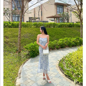 (새상품)휴양지원피스 바캉스원피스 머메이드 롱원피스