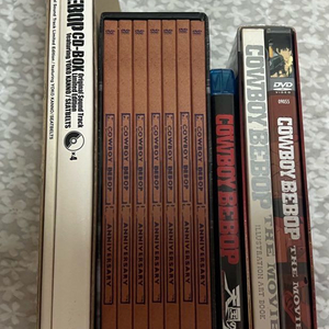 카우보이 비밥 DVD 블루레이 극장판 소장판 일러스트집