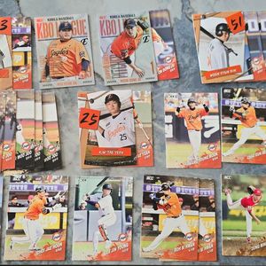 KBO 한화이글스 포토카드 일괄(27장)