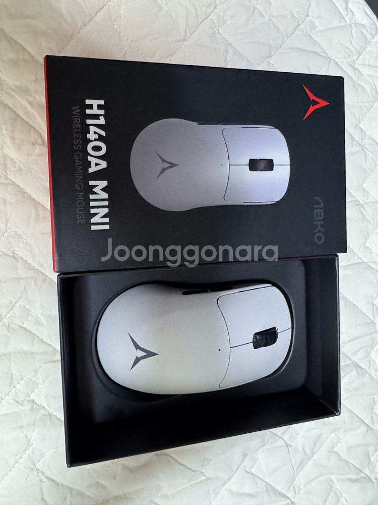앱코 h140a mini 화이트 무선 게이밍 마우스--0