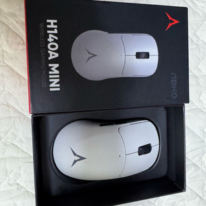 앱코 h140a mini 화이트 무선 게이밍 마우스