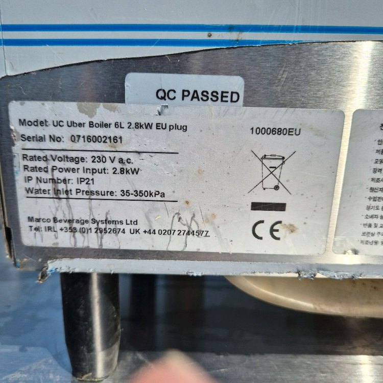 마르코 매립형 온수기 우버 보일러--6