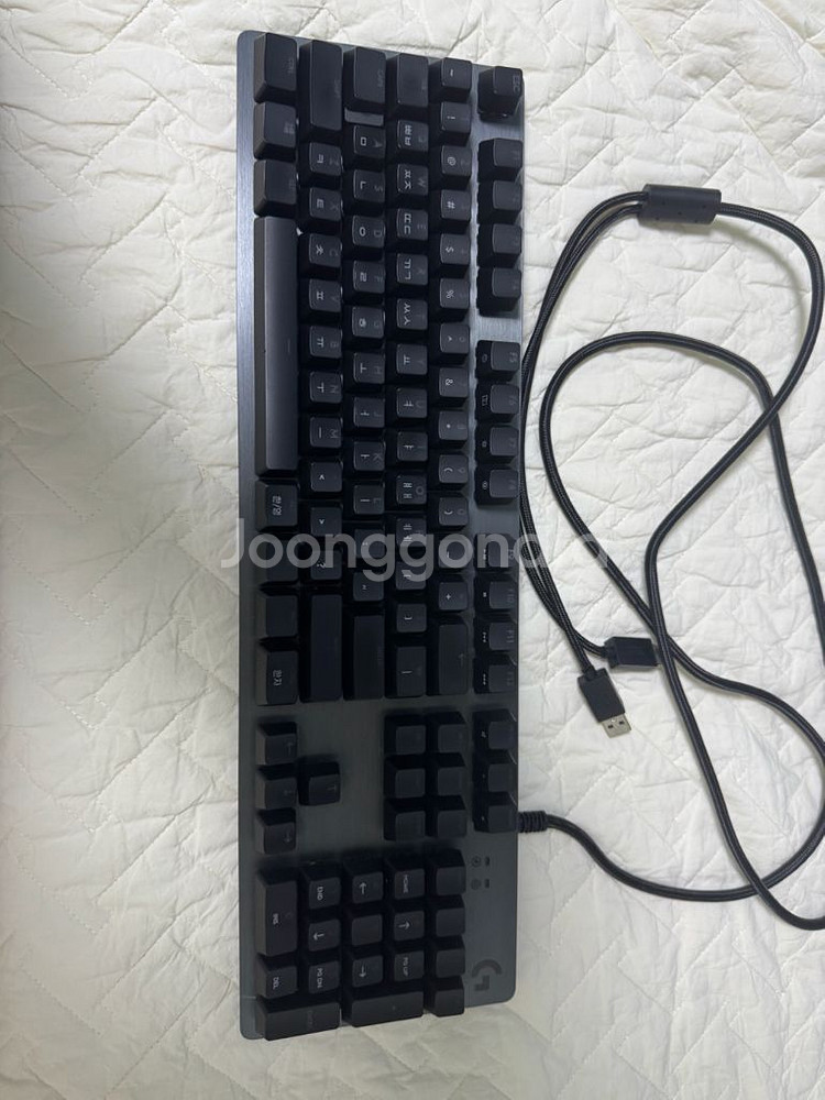 로지텍 g512 카본 gx blue 게이밍 키보드--0