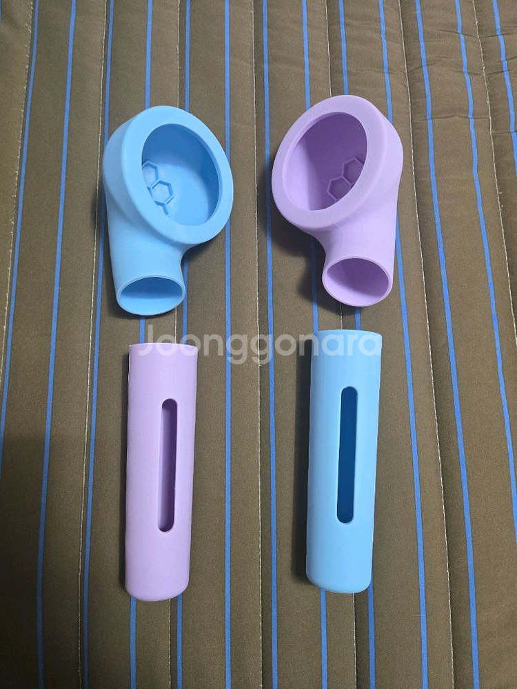 퓨어썸 샤워기커버(핑크,라일락)--7