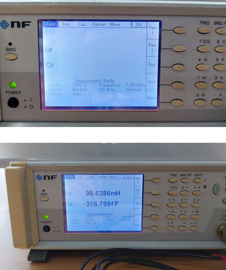 NF ZM2410 1MHz LCR 메타/미터--3