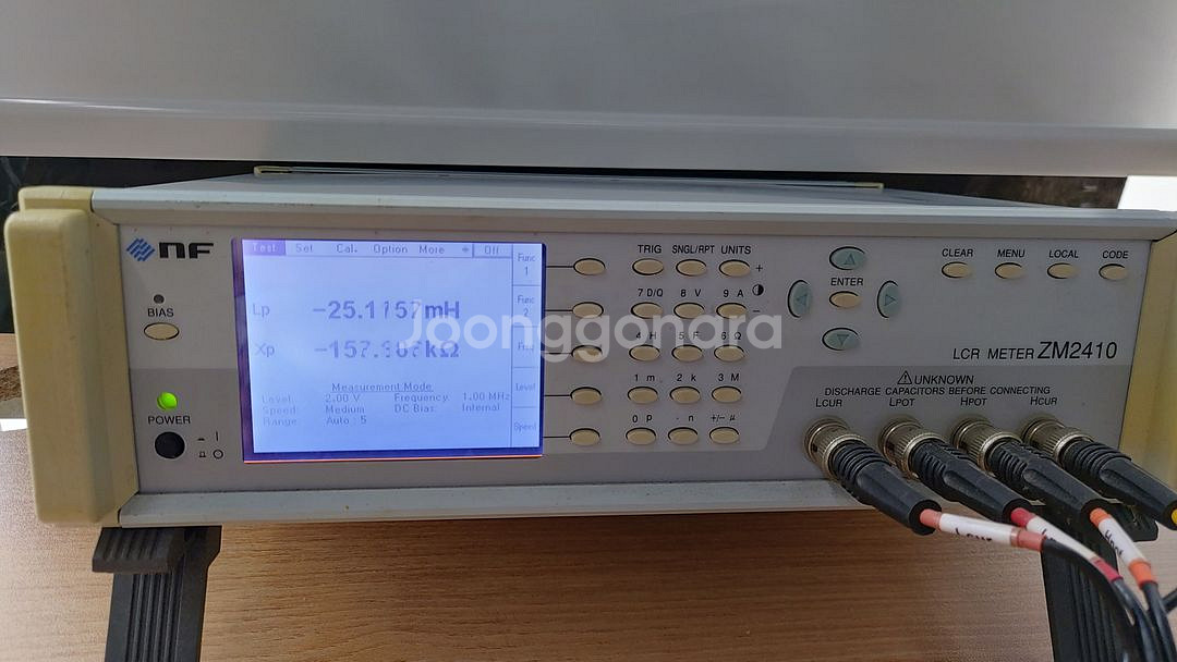 NF ZM2410 1MHz LCR 메타/미터--9