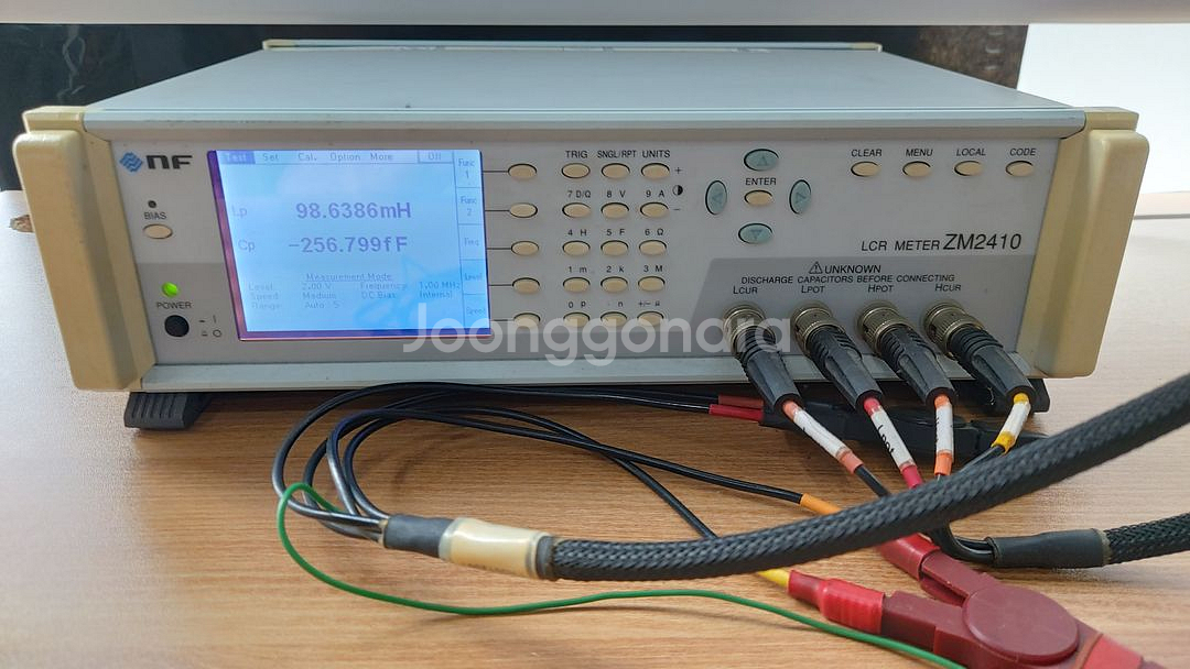 NF ZM2410 1MHz LCR 메타/미터--8