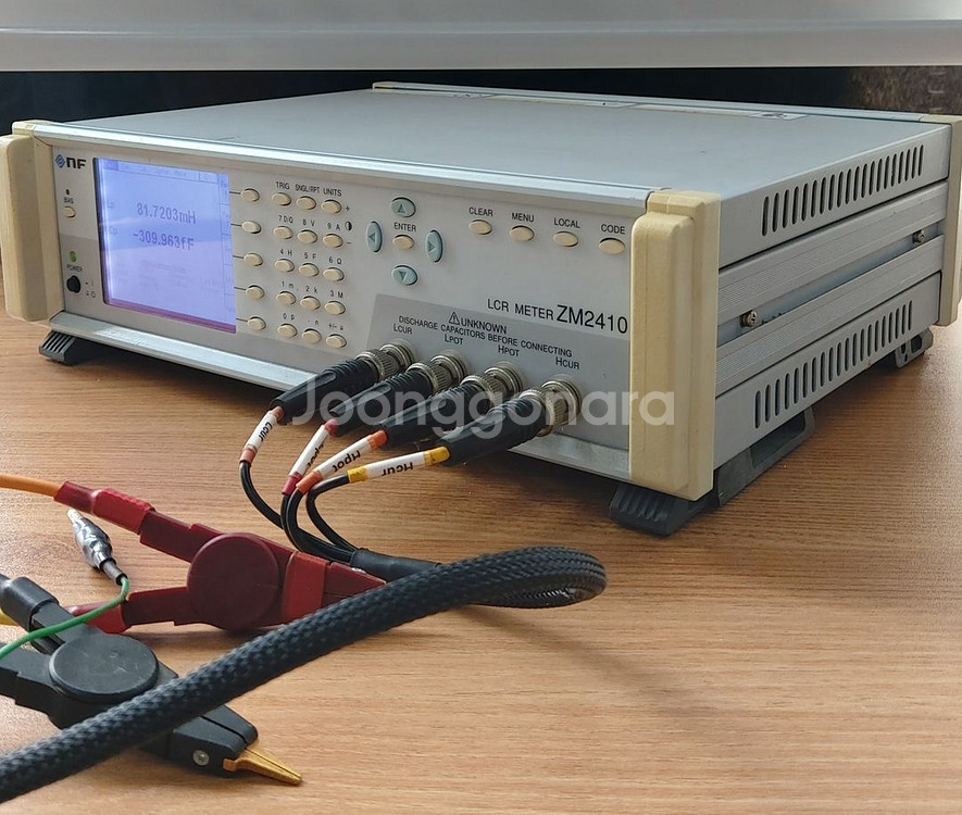 NF ZM2410 1MHz LCR 메타/미터--6