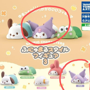 산리오 릴렉스 피규어 쿠로미가챠 후뉴마루