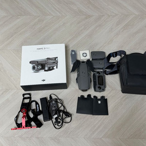 dji 매빅2프로 플라이모어킷 풀셋 팝니다