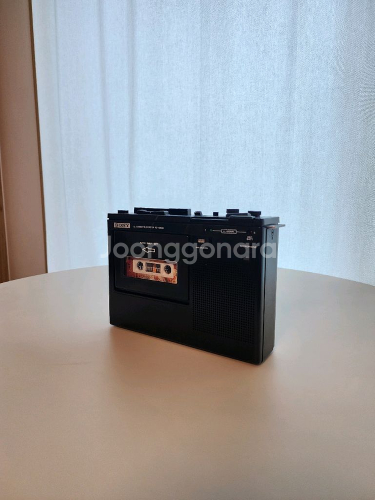 70년대 소니 빈티지 카세트 플레이어 TC-1065B--6