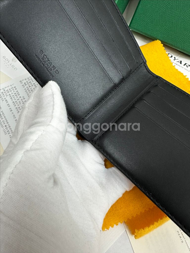[풀구성] 고야드 빅투와르 블랙 반지갑--1