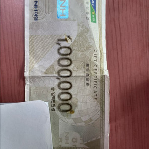 농협여행상품권 100만원권