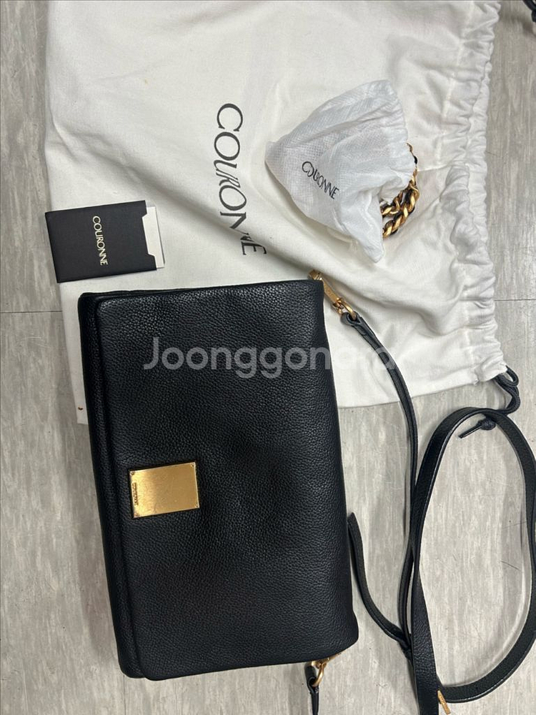 쿠론 블랙 가방--0