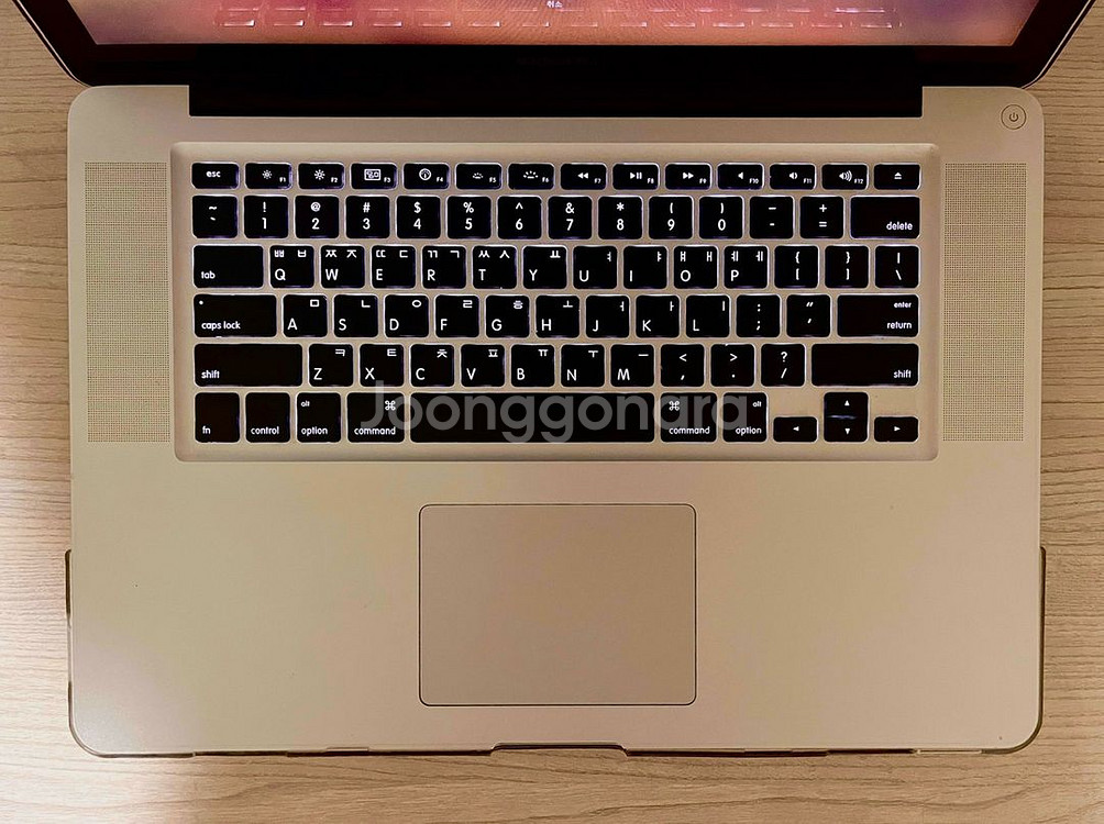맥북프로 A1286(15인치,256GB,RAM 8GB)--3