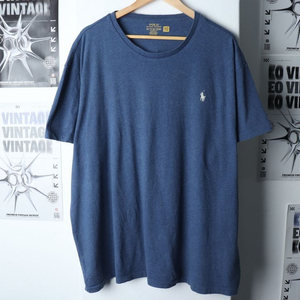 (2XL) 폴로 랄프로렌 반팔 티셔츠 빅사이즈 블루
