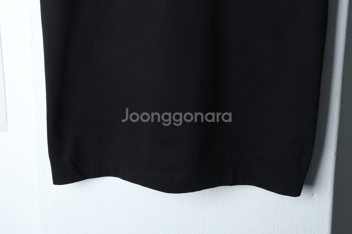 (M) 라코스테 반팔 티셔츠 블랙 올드스쿨 한정판--4