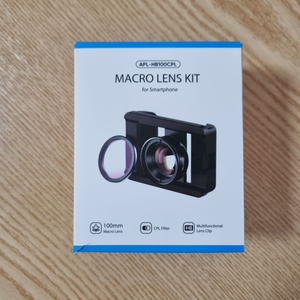 APEXEL HD 100mm매크로렌즈 + CPL 팝니다