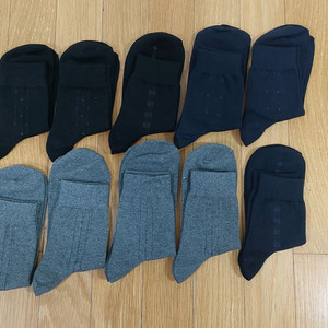 남성 중목 양말 10켤레