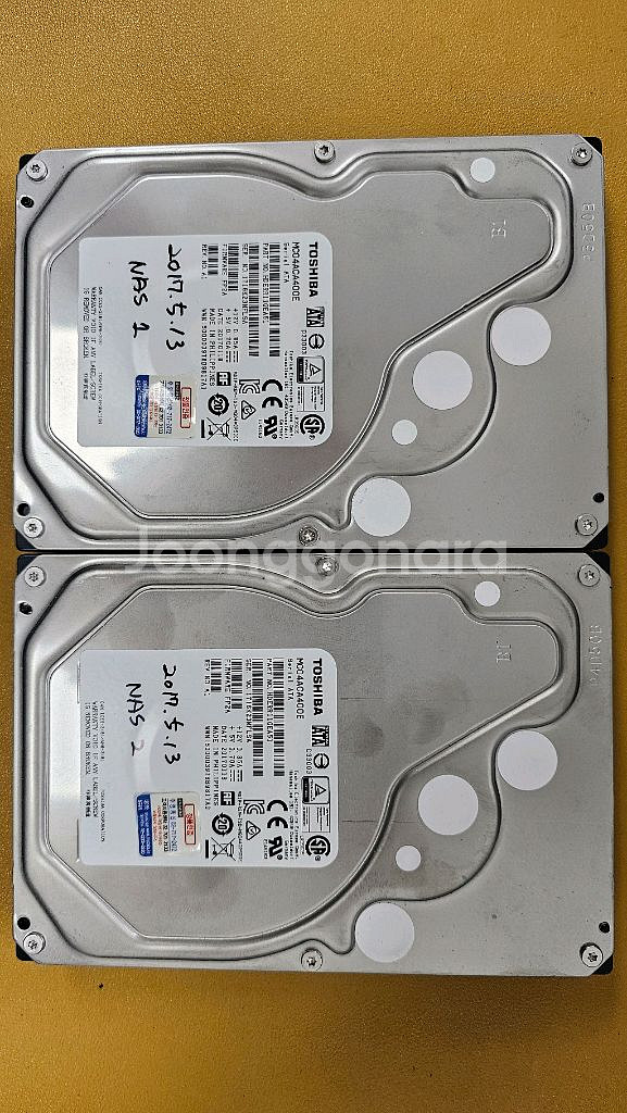 TOSHIBA 4TB HDD 엔터프라이즈 4테라 하드--2