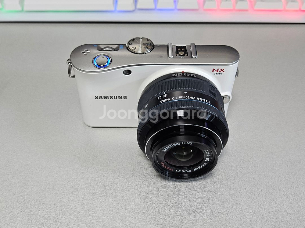 삼성 NX100 화이트 하이엔드 디카 저렴히 정리--0