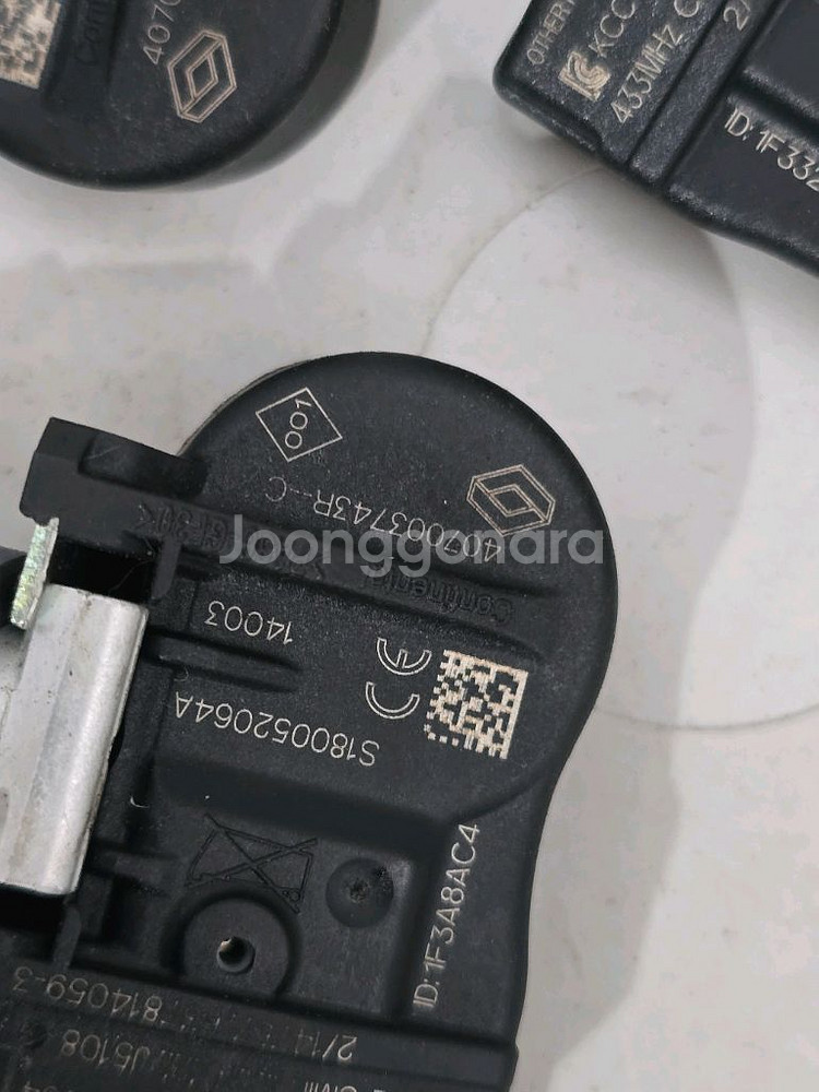 부산 뉴SM5 L43 공기압센선 TPMS 4개 셋트판매--3