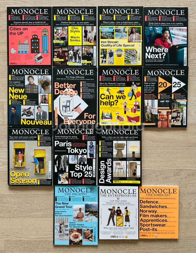 잡지과월호: 하버드비즈니스리뷰, 모노클--1