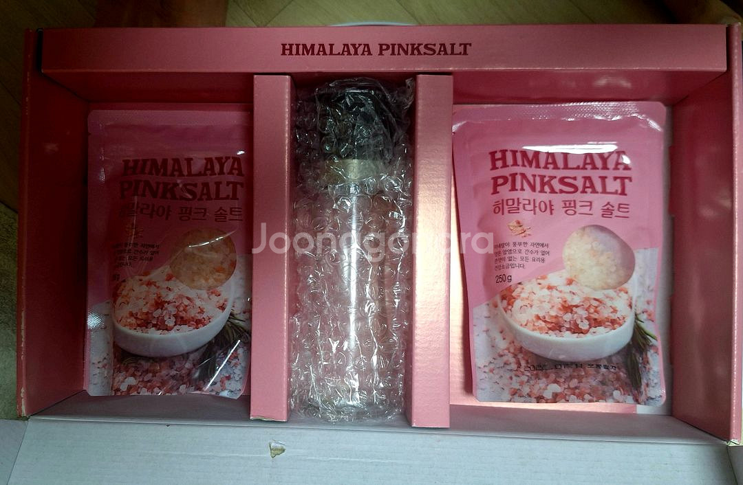 히말라야핑크솔트 250g 2봉 그라이더포함--1